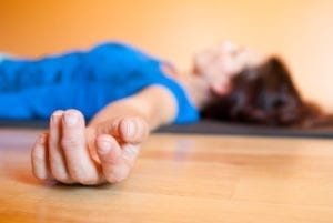 savasana yoga pose