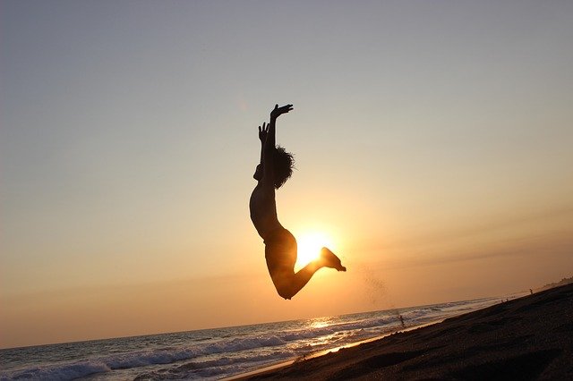 sunset jump in ibiza